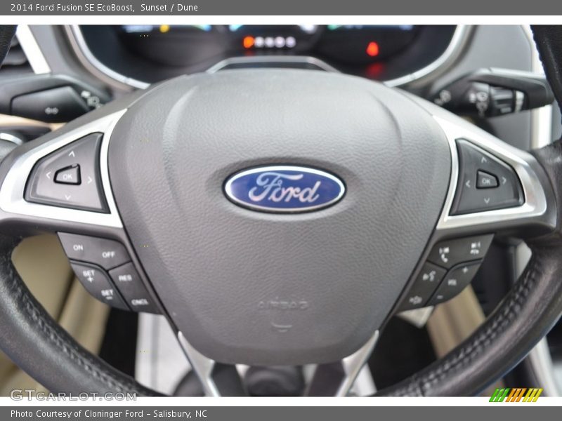 Sunset / Dune 2014 Ford Fusion SE EcoBoost