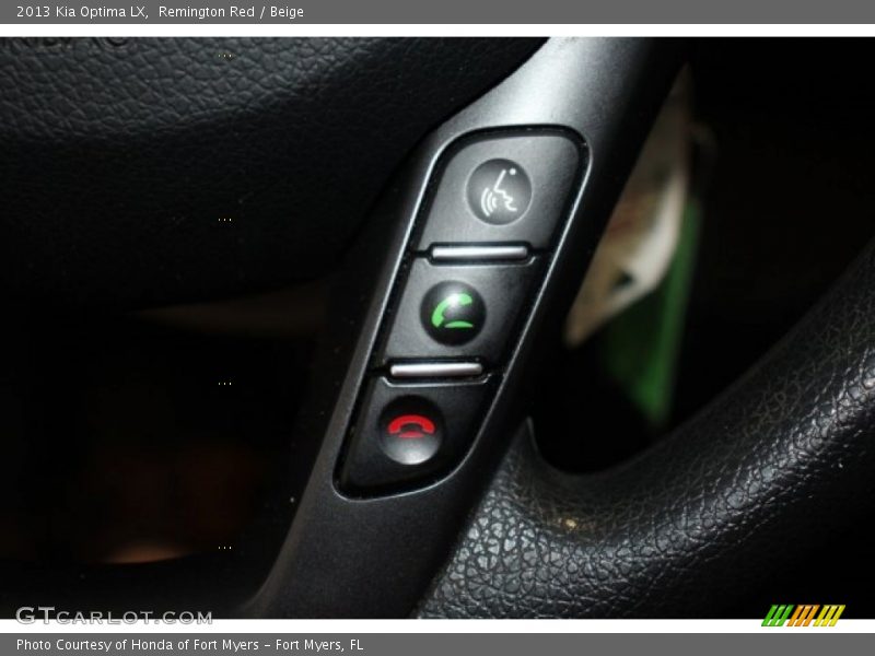 Remington Red / Beige 2013 Kia Optima LX