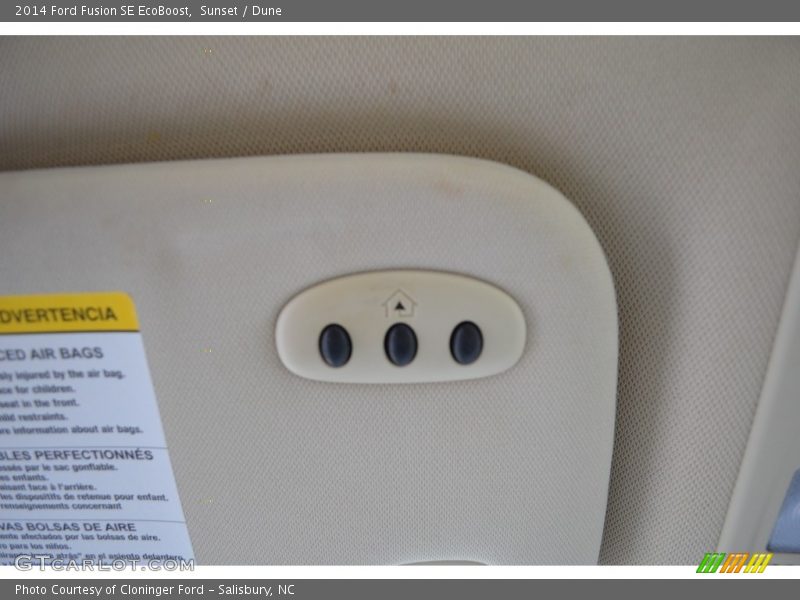 Sunset / Dune 2014 Ford Fusion SE EcoBoost
