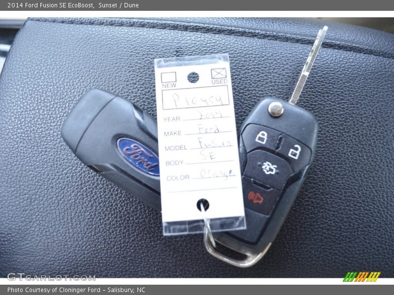 Sunset / Dune 2014 Ford Fusion SE EcoBoost