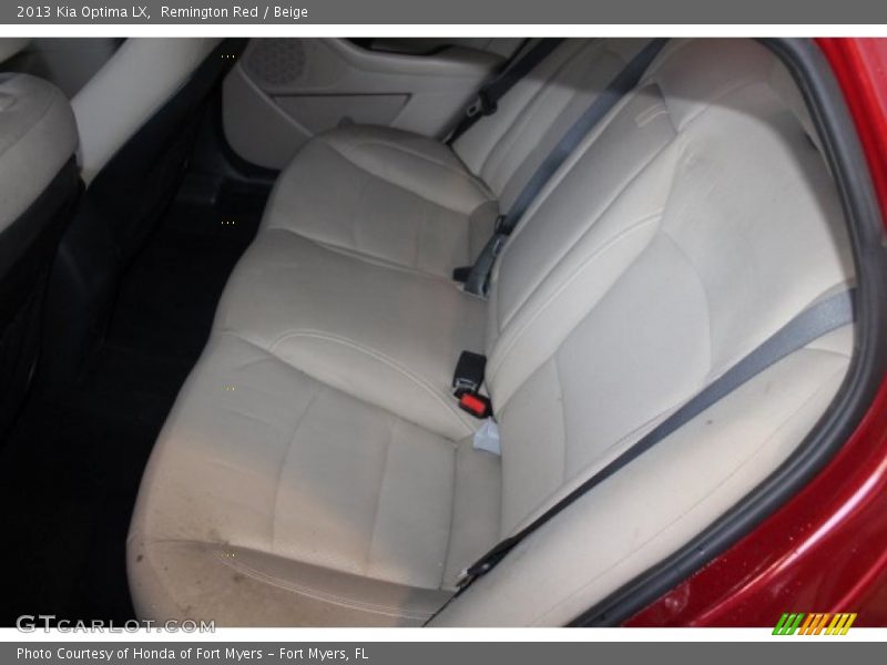 Remington Red / Beige 2013 Kia Optima LX