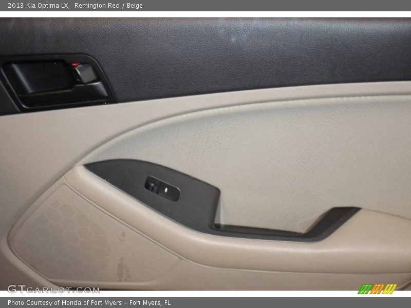 Remington Red / Beige 2013 Kia Optima LX
