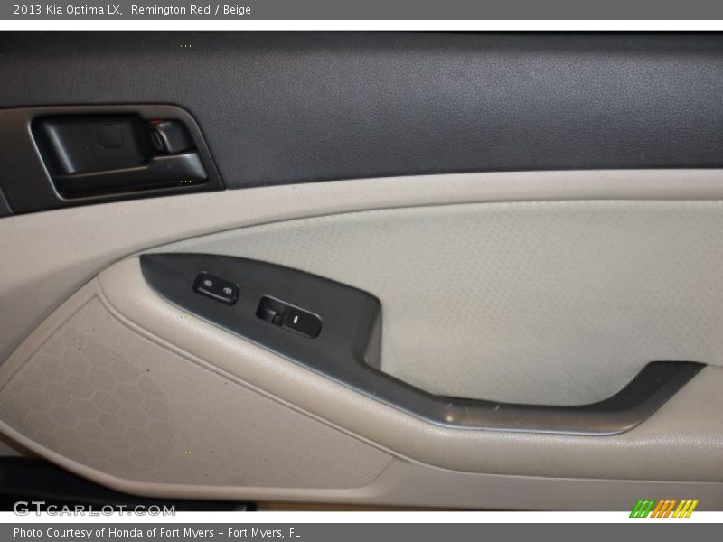 Remington Red / Beige 2013 Kia Optima LX