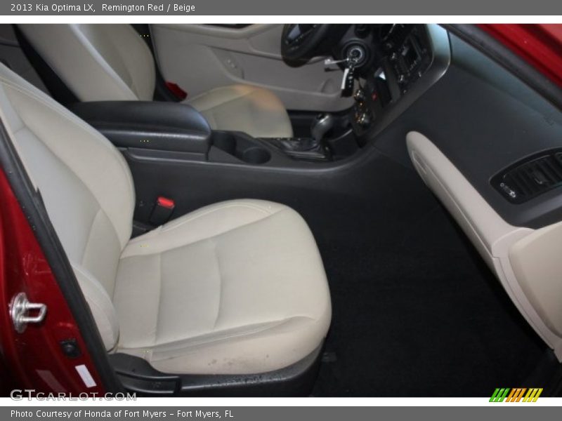 Remington Red / Beige 2013 Kia Optima LX