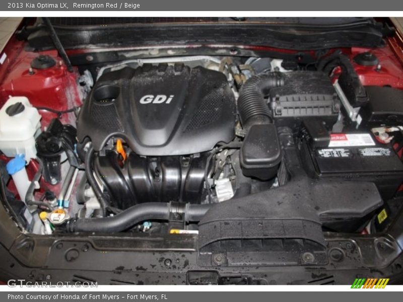 Remington Red / Beige 2013 Kia Optima LX