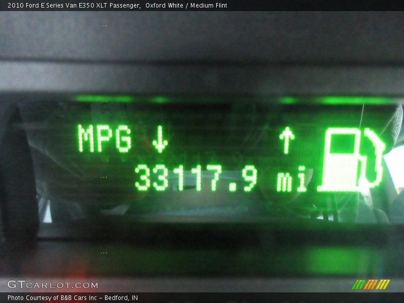 Oxford White / Medium Flint 2010 Ford E Series Van E350 XLT Passenger