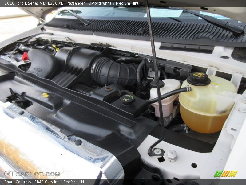 Oxford White / Medium Flint 2010 Ford E Series Van E350 XLT Passenger