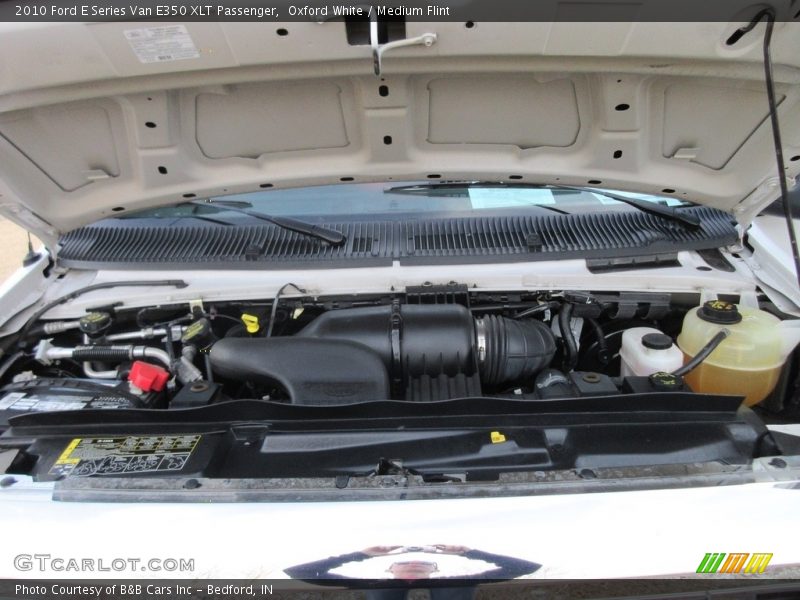 Oxford White / Medium Flint 2010 Ford E Series Van E350 XLT Passenger