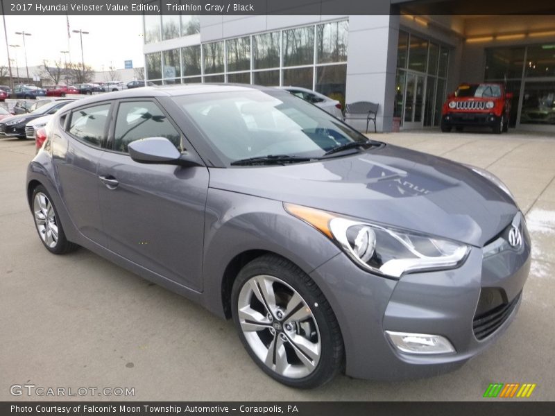 Front 3/4 View of 2017 Veloster Value Edition