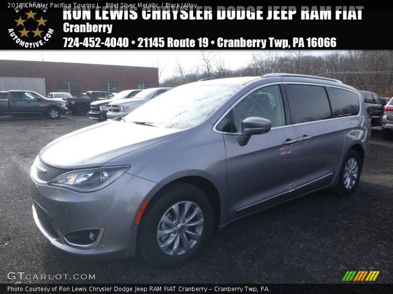 Billet Silver Metallic / Black/Alloy 2018 Chrysler Pacifica Touring L