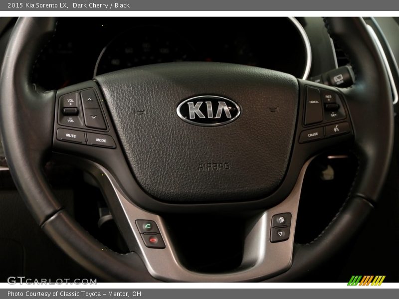 Dark Cherry / Black 2015 Kia Sorento LX
