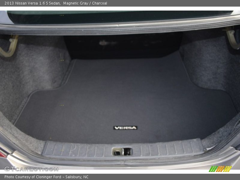 Magnetic Gray / Charcoal 2013 Nissan Versa 1.6 S Sedan