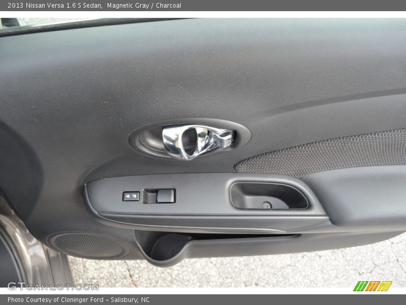 Magnetic Gray / Charcoal 2013 Nissan Versa 1.6 S Sedan