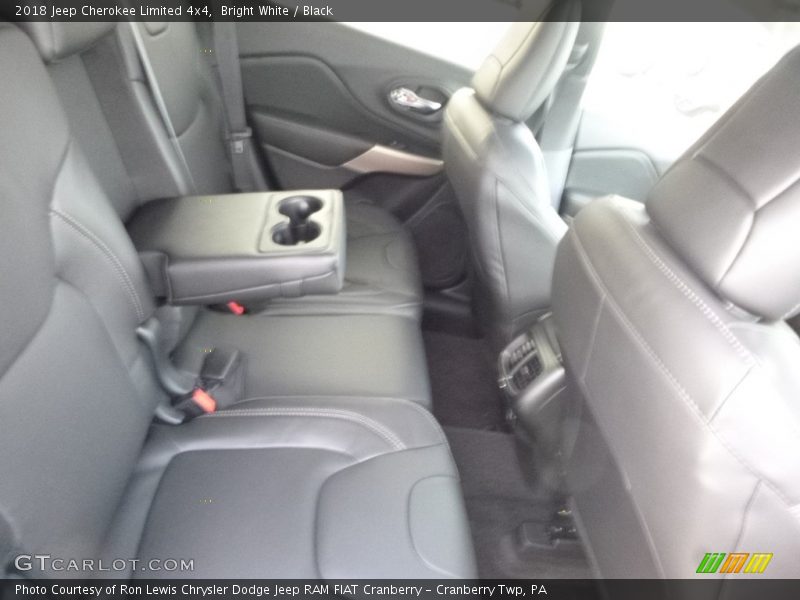 Bright White / Black 2018 Jeep Cherokee Limited 4x4