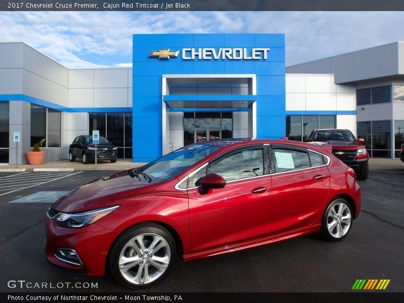 Cajun Red Tintcoat / Jet Black 2017 Chevrolet Cruze Premier