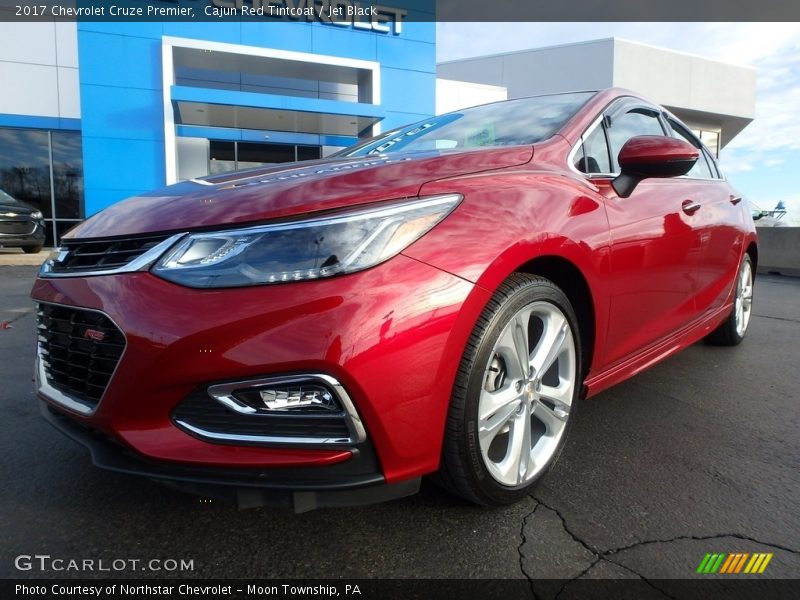 Cajun Red Tintcoat / Jet Black 2017 Chevrolet Cruze Premier