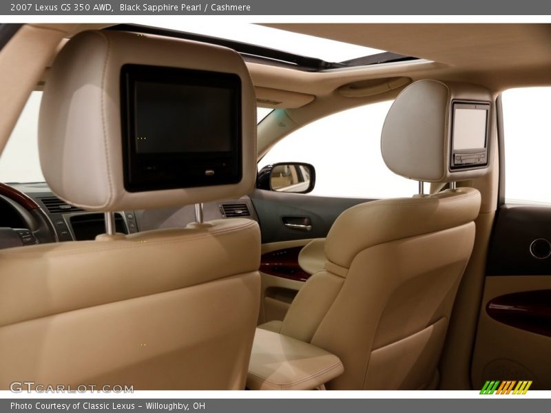Black Sapphire Pearl / Cashmere 2007 Lexus GS 350 AWD