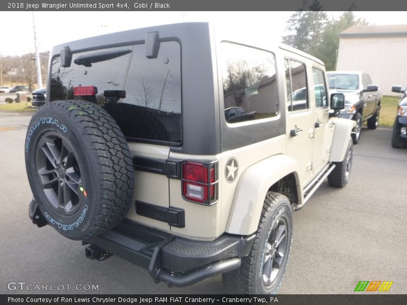 Gobi / Black 2018 Jeep Wrangler Unlimited Sport 4x4