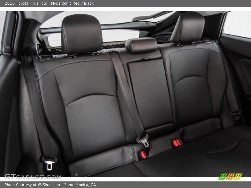Hypersonic Red / Black 2016 Toyota Prius Four