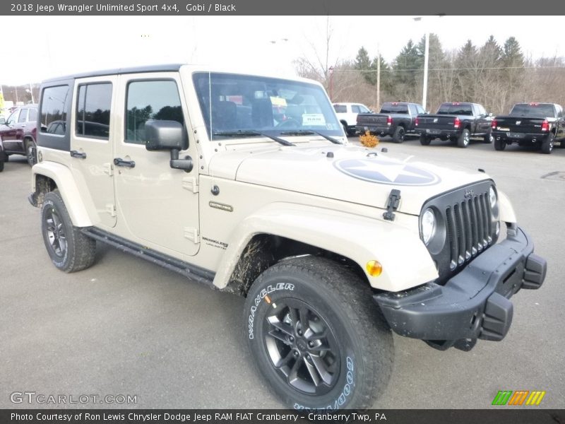 Gobi / Black 2018 Jeep Wrangler Unlimited Sport 4x4