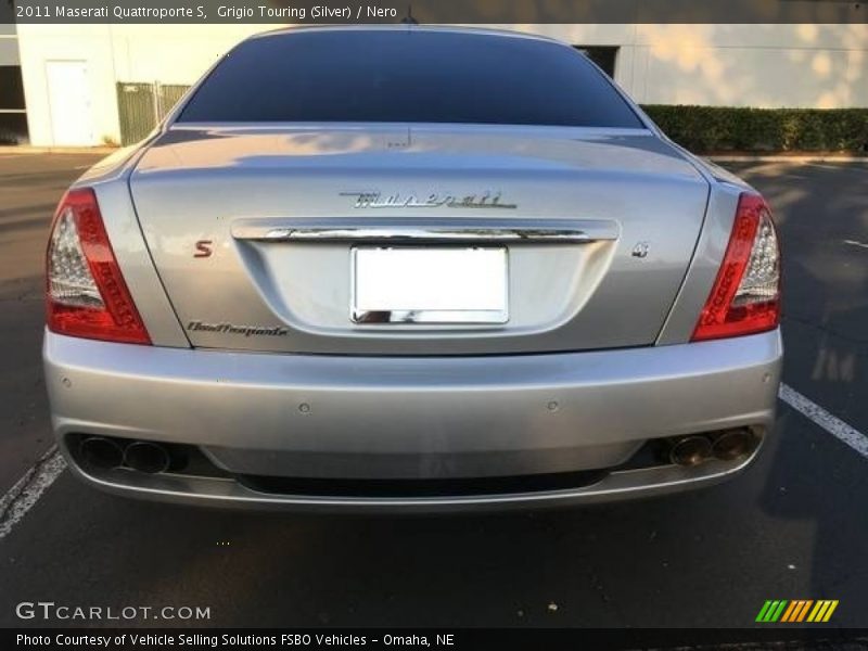 Grigio Touring (Silver) / Nero 2011 Maserati Quattroporte S