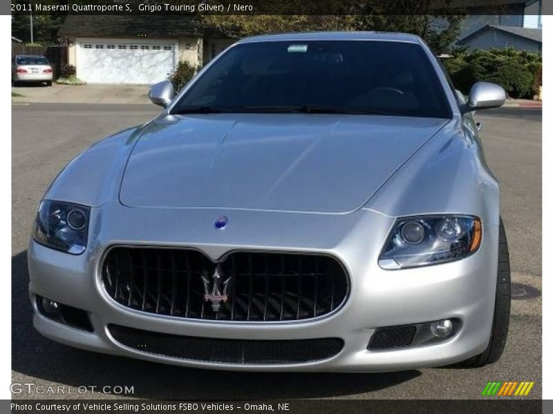 Grigio Touring (Silver) / Nero 2011 Maserati Quattroporte S