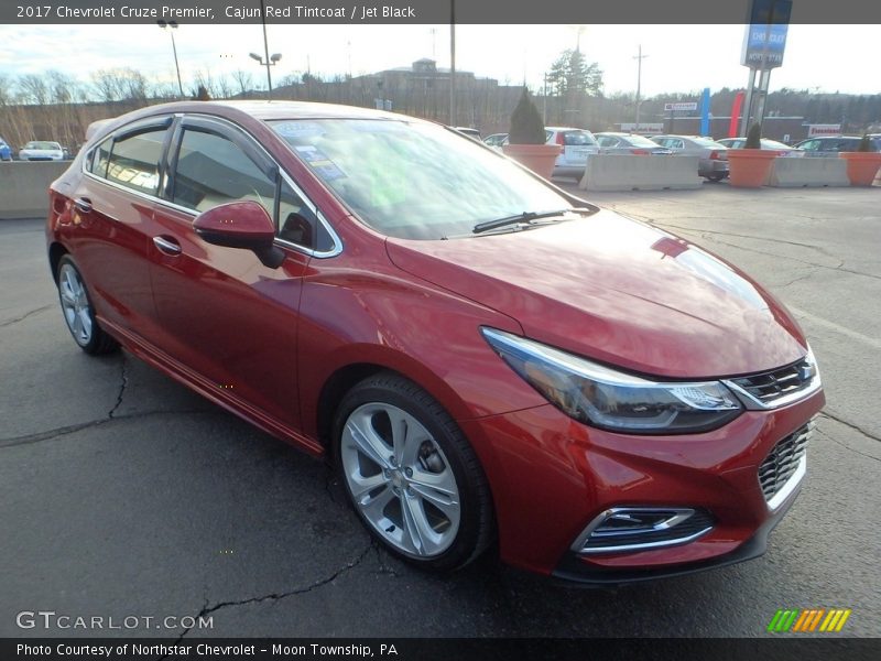 Cajun Red Tintcoat / Jet Black 2017 Chevrolet Cruze Premier