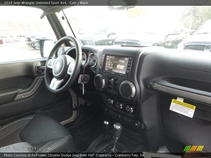 Gobi / Black 2018 Jeep Wrangler Unlimited Sport 4x4