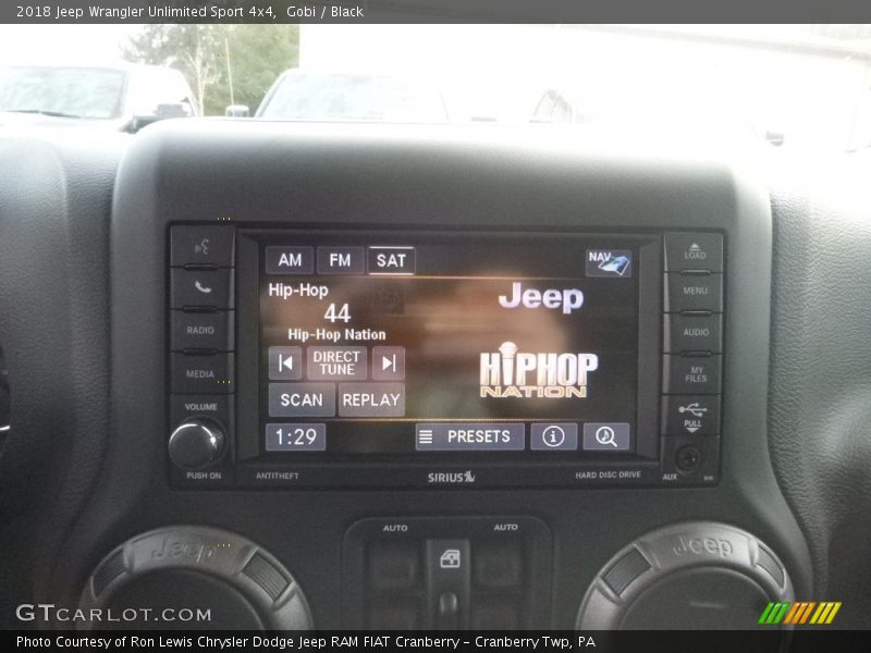Gobi / Black 2018 Jeep Wrangler Unlimited Sport 4x4