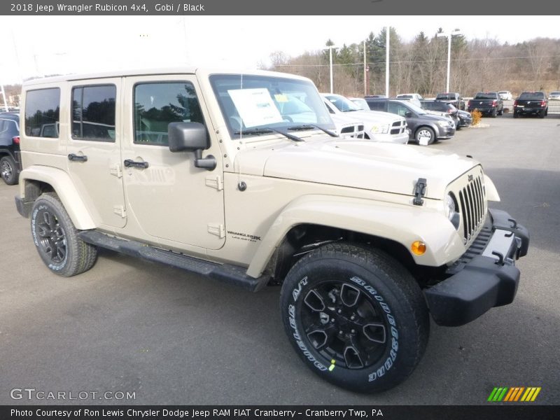 Front 3/4 View of 2018 Wrangler Rubicon 4x4