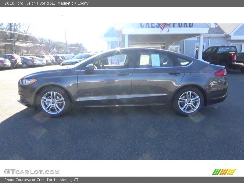 Magnetic / Ebony 2018 Ford Fusion Hybrid SE
