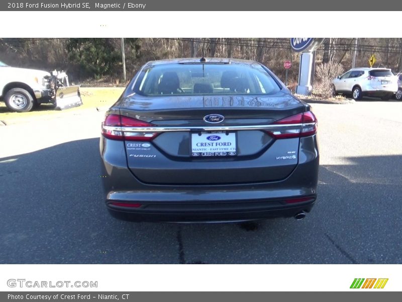 Magnetic / Ebony 2018 Ford Fusion Hybrid SE