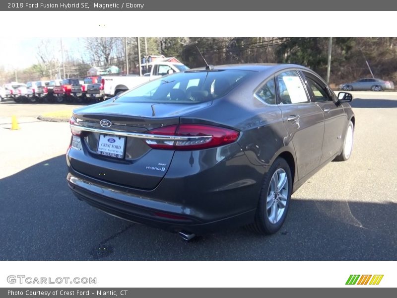 Magnetic / Ebony 2018 Ford Fusion Hybrid SE