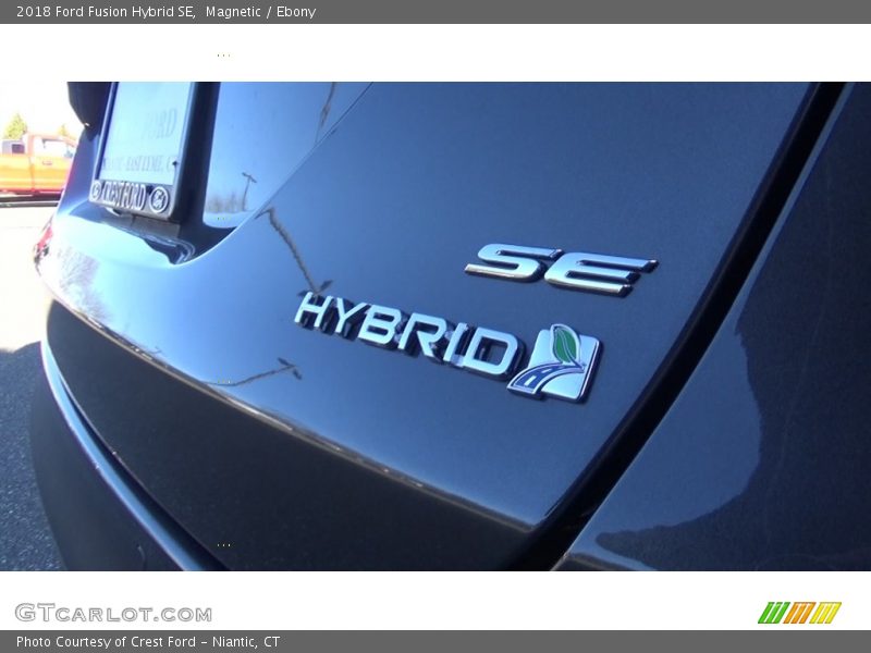 Magnetic / Ebony 2018 Ford Fusion Hybrid SE