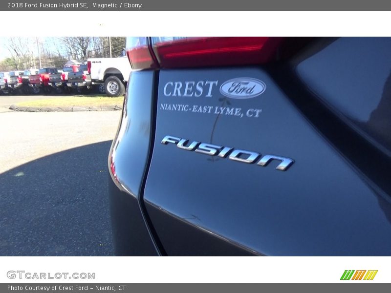Magnetic / Ebony 2018 Ford Fusion Hybrid SE