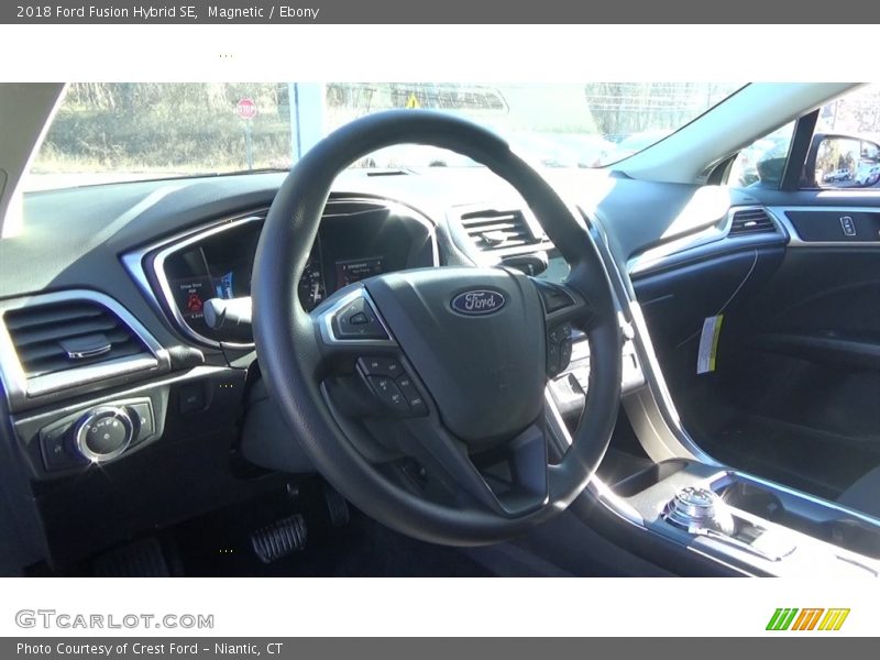 Magnetic / Ebony 2018 Ford Fusion Hybrid SE