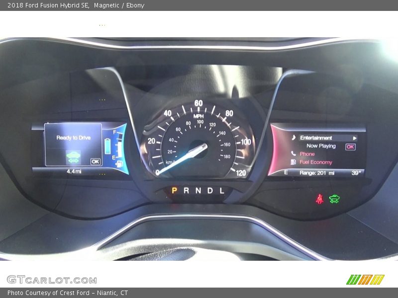 Magnetic / Ebony 2018 Ford Fusion Hybrid SE