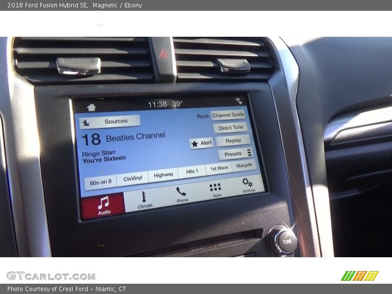 Magnetic / Ebony 2018 Ford Fusion Hybrid SE