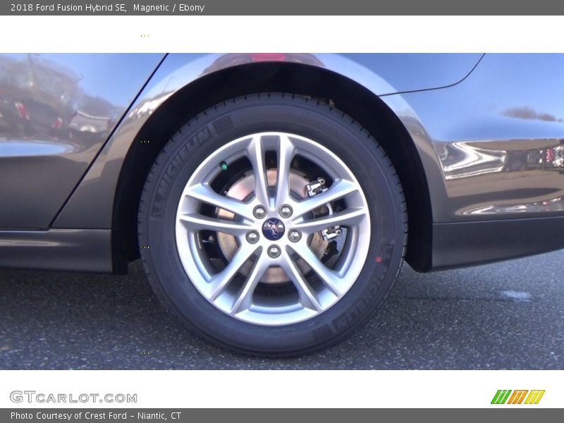 Magnetic / Ebony 2018 Ford Fusion Hybrid SE