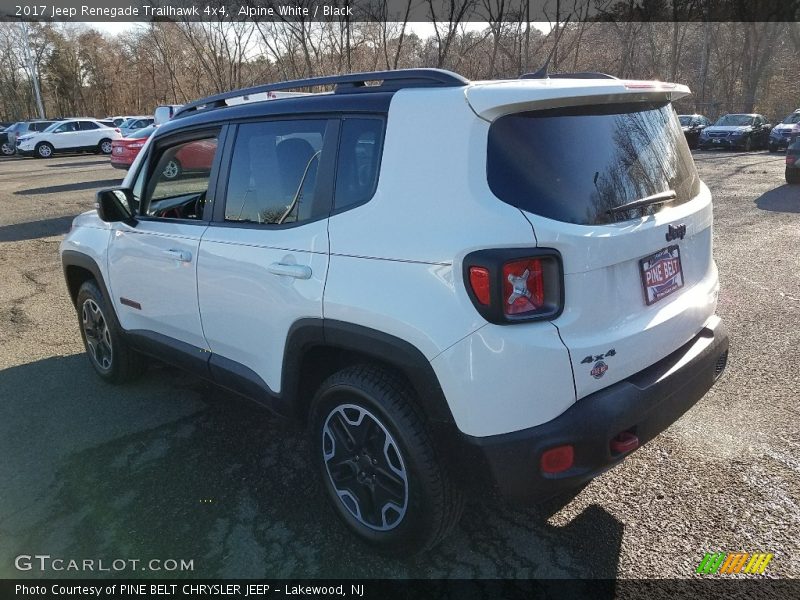 Alpine White / Black 2017 Jeep Renegade Trailhawk 4x4