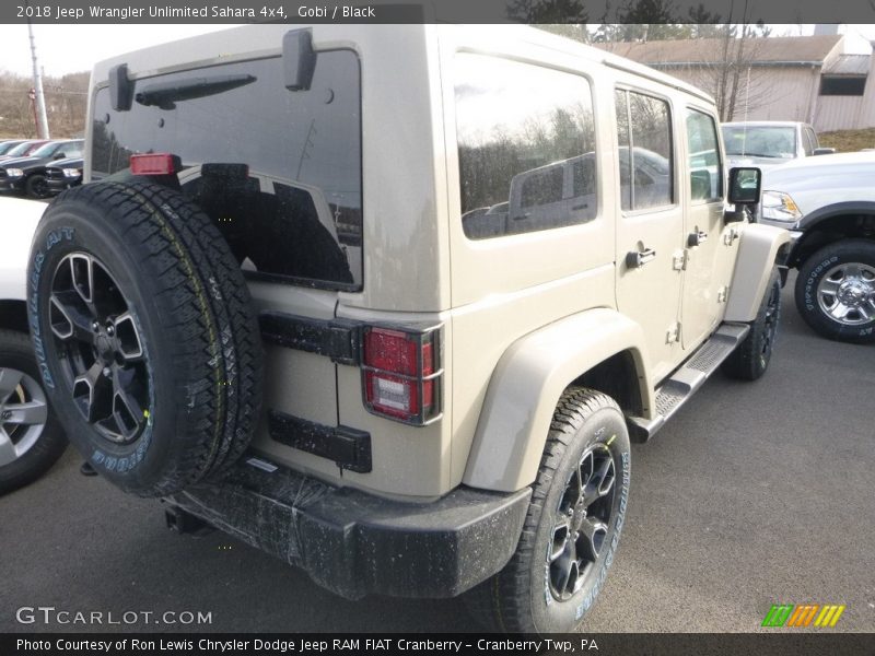Gobi / Black 2018 Jeep Wrangler Unlimited Sahara 4x4