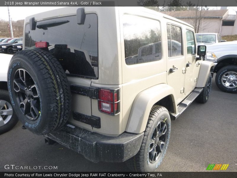 Gobi / Black 2018 Jeep Wrangler Unlimited Sahara 4x4