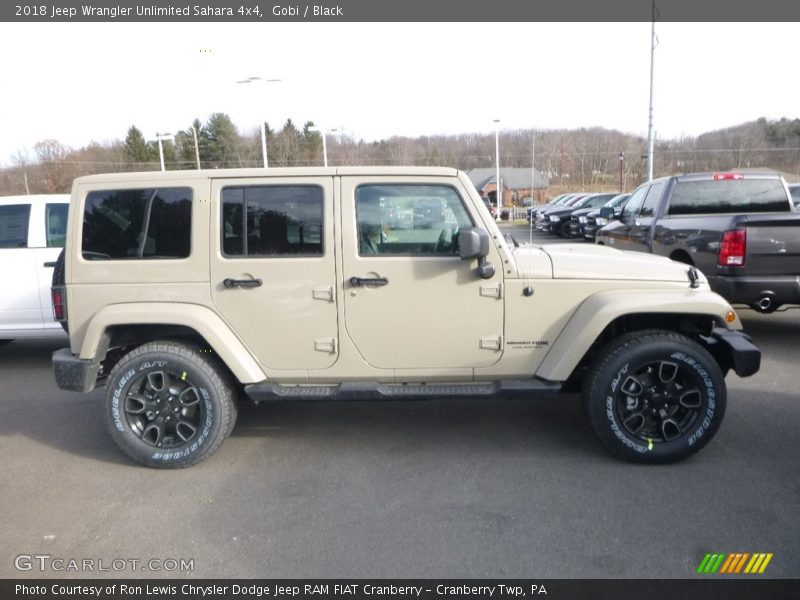 Gobi / Black 2018 Jeep Wrangler Unlimited Sahara 4x4