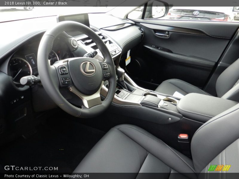 Front Seat of 2018 NX 300