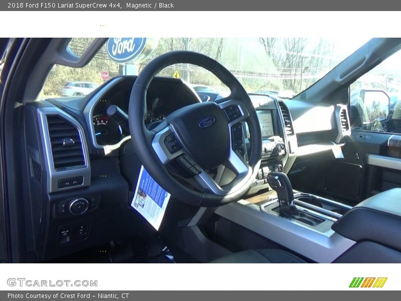 Magnetic / Black 2018 Ford F150 Lariat SuperCrew 4x4