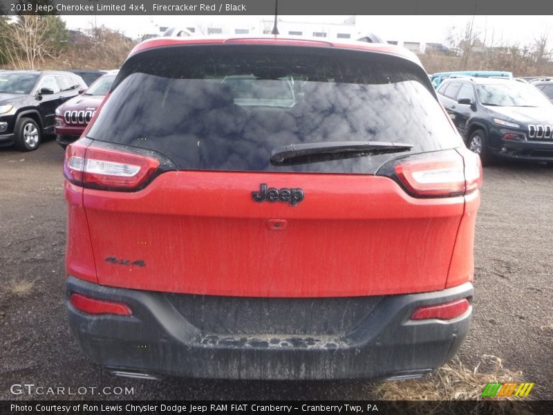 Firecracker Red / Black 2018 Jeep Cherokee Limited 4x4