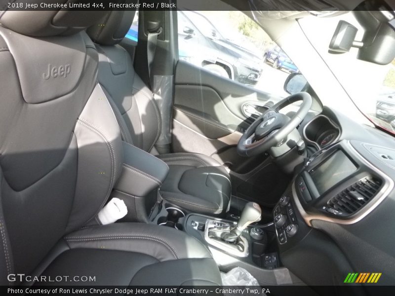 Firecracker Red / Black 2018 Jeep Cherokee Limited 4x4