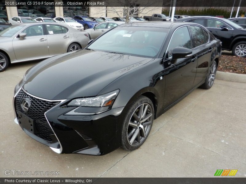 Front 3/4 View of 2018 GS 350 F Sport AWD