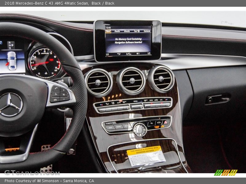 Dashboard of 2018 C 43 AMG 4Matic Sedan