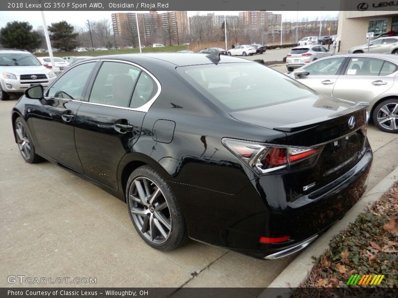  2018 GS 350 F Sport AWD Obsidian